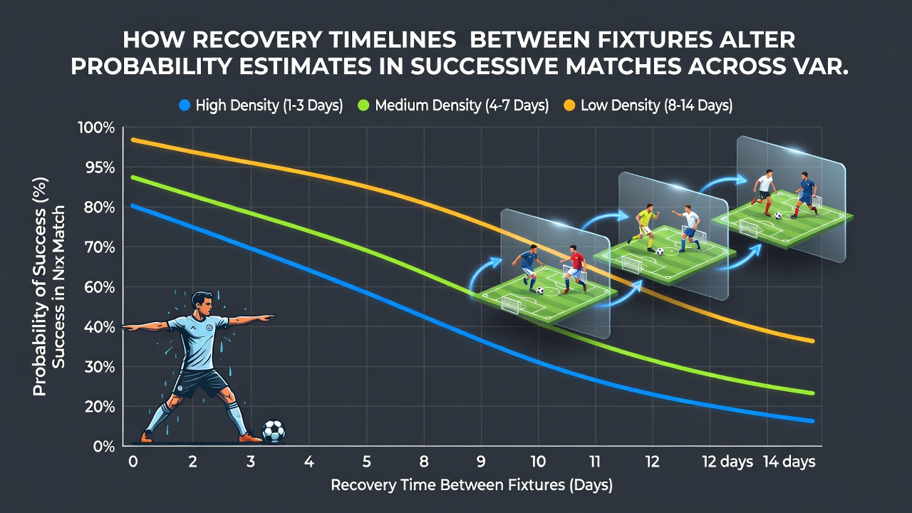 Sports scientists reviewing recovery metrics and match statistics on a tablet