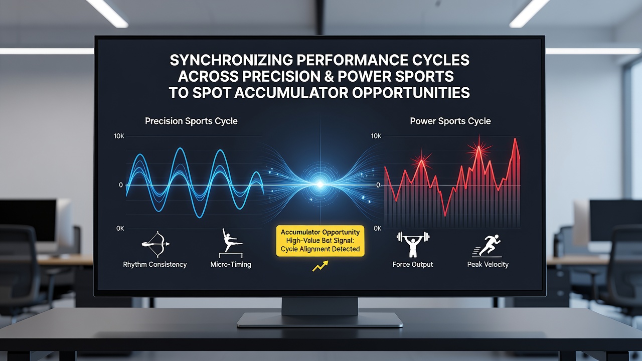 Data visualization of overlapping training cycles between precision shooting and power sprint events